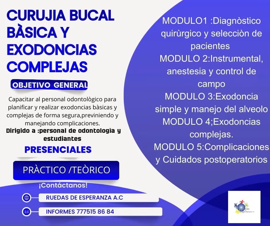Curso de cirugía bucal